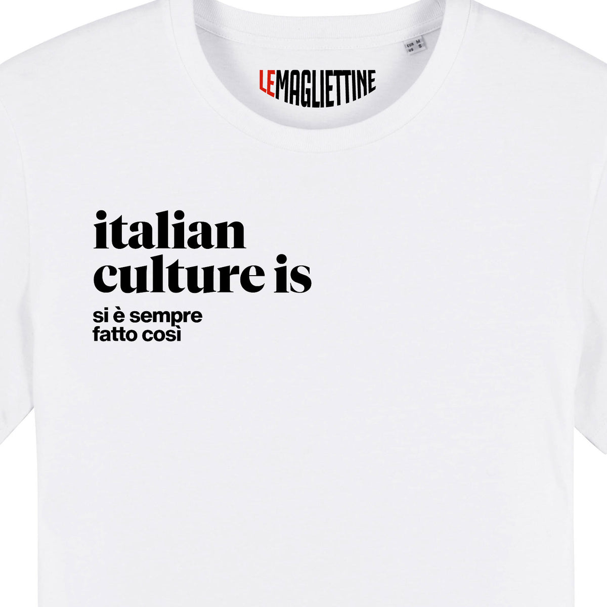 Magliette divertenti Italian Culture Is