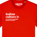 NON TUTTE LE CIAMBELLE ESCONO COL BUCO (T-SHIRT) ITALIAN CULTURE IS