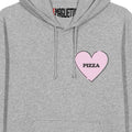 LOVE PIZZA (FELPA CON CAPPUCCIO)
